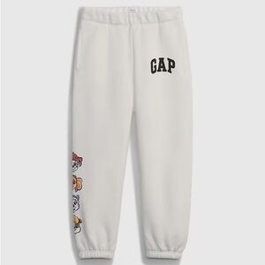 Baby GAP x Paw Patril toddler White Jogger Pants size 12-18m new with tags